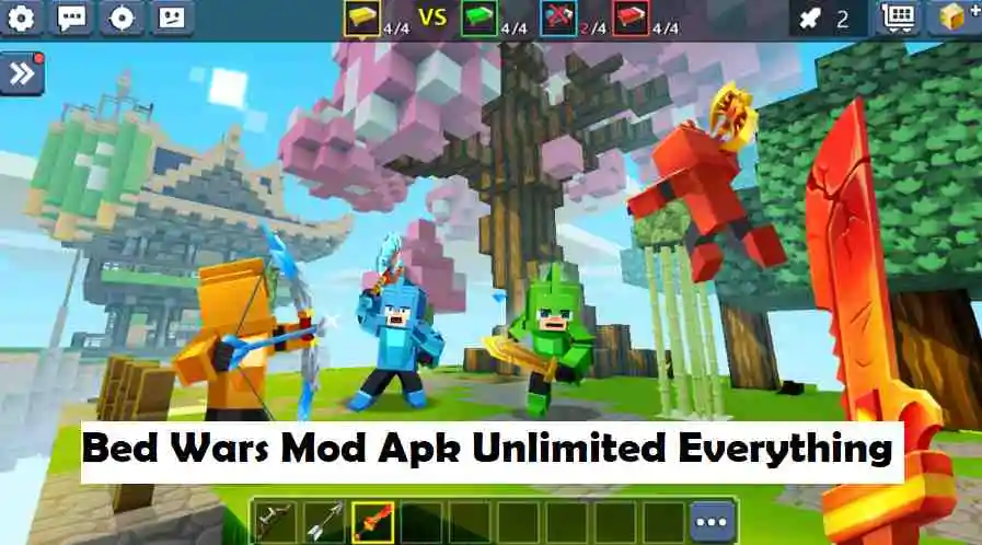 Bed Wars Mod Apk Unlimited Everything