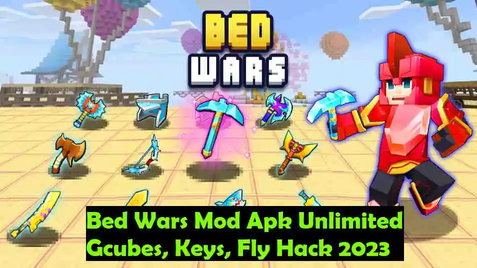 Bed Wars Mod Apk Unlimited Gcubes, Keys, Fly Hack