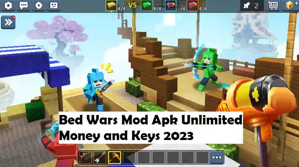 Bed Wars Mod Apk Unlimited Money, Keys
