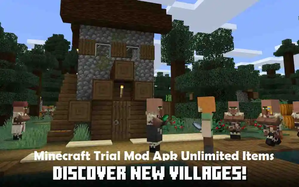Minecraft Trial Mod Apk Unlimited Items