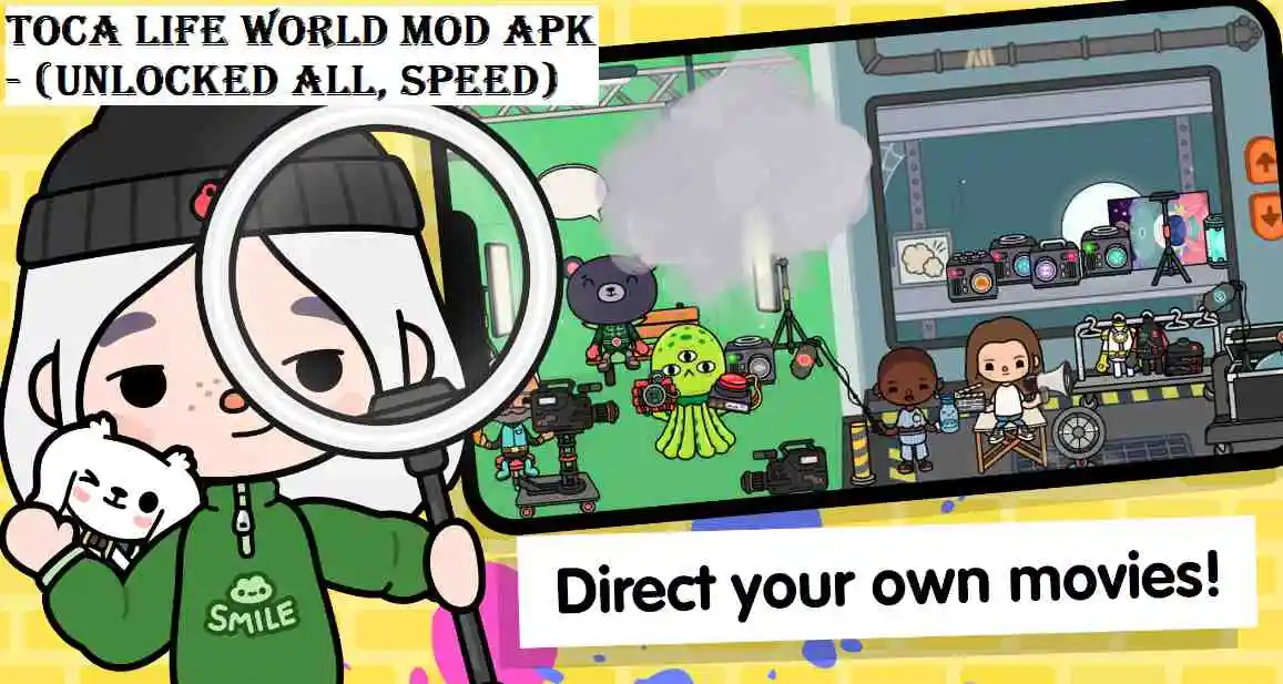 Toca Life World Mod Apk Unlocked All, Speed